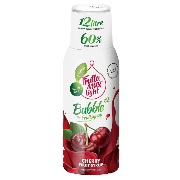 Syrop FruttaMax Wiśnia Light 500 ml na 12 litrów